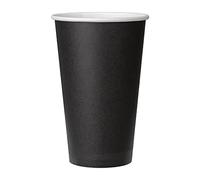 Fiesta gf044 singolo da parete calda tazze, colore: nero (Confezione da 1000)