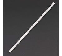 Fiesta Green - Cannucce di carta compostabili, colore: Bianco