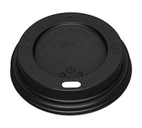 Fiesta HW08HL040 Lid for Hot cups, 8 Oz, nero (confezione da 1000)