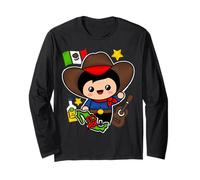 Fiesta Mexican Family Matching Cinco de Mayo Mexico Souvenir Maglia a Manica
