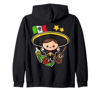 Fiesta Mexican Mariachi Latinx Cinco de Mayo Mexico Souvenir Felpa con Cappuccio