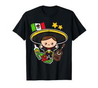 Fiesta Mexican Mariachi Latinx Cinco de Mayo Mexico Souvenir Maglietta