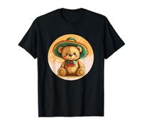 Fiesta Teddy Bear Outfit con un grande sombrero Maglietta