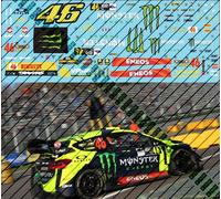 Fiesta WRC+ VR46 2018 Monza Rally Show - sponsors only 1/24 Belkits No Hasegawa