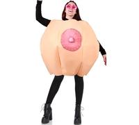 FIESTA Y CARNAVAL, SL Costume da Tetta Gigante per Adulti