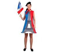 FIESTA Y CARNAVAL, SL Costume da Torre Eiffel Vestito per Donna