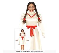 Fiestas Guirca Abito Carnevale Donna Bambola Zombie Cursed Creep Halloween