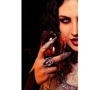 FIESTAS GUIRCA | Anello Feretro Multicolore - Gioiello Accessorio per Costume di Halloween e Feste a Tema - Ideale per Tutti gli Utenti - Multicolore