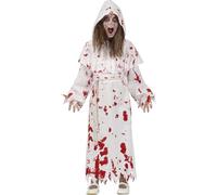 FIESTAS GUIRCA- Bambini Costume, Colore Bianco/Rosso, M, 77133