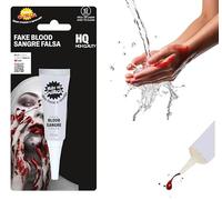 FIESTAS GUIRCA | Barattolo di Sangue Finto (15ml) - Trucco in Lattice per Costumi Horror - Pittura Viso e Corpo per Halloween, Carnevale e Feste del TERRORE- Per Tutti - Rosso