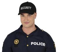 Fiestas Guirca - Berretto di sicurezza per costume poliziotto Taglia unica Nero Adulto Unisex