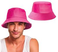 FIESTAS GUIRCA | Berretto Rosa Neon Fucsia (Taglia Unica) - Accessorio per Costumi degli Anni '90 - Ideale per Feste in Maschera, Carnevale e Celebrazioni - Adulto Unisex - Fucsia