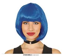 FIESTAS GUIRCA Blue Bob Wig 100 GR. - Borsa