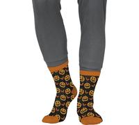 FIESTAS GUIRCA | Calzini Halloween con Zucche - Accessorio Tessile per Feste in Maschera e Celebrazioni - Ideale per Halloween e Altre Feste - Per Tutti gli Utenti - Multicolore