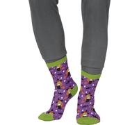FIESTAS GUIRCA | Calzini Strega Halloween (22-28) - Accessorio Tessile per Costumi da Strega e Feste di Halloween - Ideale per Bambini e Adulti - Multicolore
