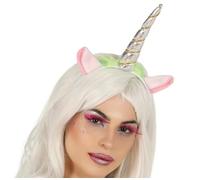 FIESTAS GUIRCA Cerchietto diadema Unicorno Argento