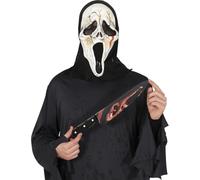 FIESTAS GUIRCA | Coltello Assassino Insanguinato (37 cm) - Arma Bianca di Giocattolo per Costume da Assassino per Halloween e Feste del Terrore - Adulto Unisex - Multicolore
