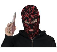 FIESTAS GUIRCA | Coltello con Pugno Americano (20 cm) - Arma Giocattolo per Costume da Militare e Halloween - Ideale per Feste in Maschera e Celebrazioni - Argento e Marrone