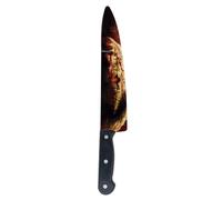 FIESTAS GUIRCA | Coltello Finto Serial Killer (37 cm) - Accessorio per Costume Halloween, Psycho, Horror, Assassino, Festa a Tema Paura - Adulto Bambino