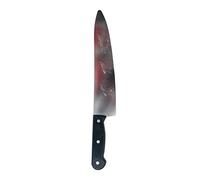 FIESTAS GUIRCA Coltello Insanguinato Killer Halloween in Plastica 35 cm