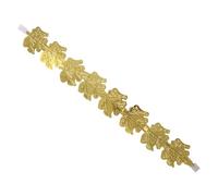 FIESTAS GUIRCA | Corona Cesare Oro - Accessorio per Costume da Uomo Adulto (Taglia Unica) - Ideale per Feste Romane e Greche, Carnevale e Halloween - Ispirazione Storica e Mitologica - Oro