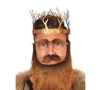 Corona re medievale in metallo