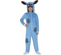 FIESTAS GUIRCA | Costume Alieno Blu per Bambini (7-9 anni) - Cappuccio e Tuta - Costumi da Extraterrestre per Halloween, Carnevale e Feste in Maschera - Ideale per Bambini - Blu