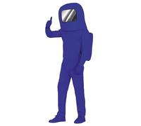 FIESTAS GUIRCA Costume Among Us Space Blue per Adulto