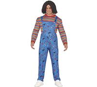 FIESTAS GUIRCA | Costume Bad Toy Uomo - Maglietta e Salopette per Feste a