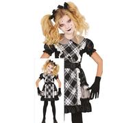 COSTUME BAMBOLA HORROR 7-9 ANNI