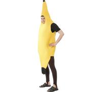 Costume banana uomo donna mascotte