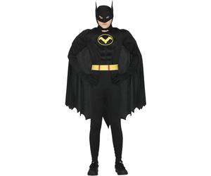 FIESTAS GUIRCA - Costume Black Hero 14-16 ANNI Cappelli, maschere e accessori per feste, colore nero (GUI77329)