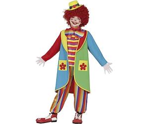 FIESTAS GUIRCA | Costume Clown Bambino Flowy the Clown - Multicolore