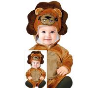 FIESTAS GUIRCA Costume da adorabile leone per neonato - Tutina da leone per neonato - Costume per bambino - Età 18-24 mesi