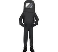 Fiestas Guirca Costume da Among Us Nero Spaziale per Adolescente
