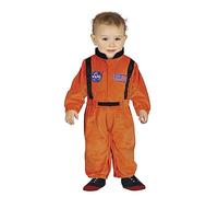 FIESTAS GUIRCA Costume da Astronauta Bebé NASA - Tuta Spaziale Arancione - Costume da Astronauta per Bambino 12-18 Mesi