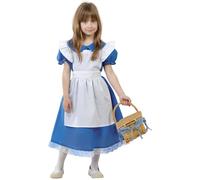 Fiestas Guirca Costume da cameriera vittoriana per bambina 10-12 anni