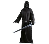 Fiestas Guirca- Costume da Cavaliere Oscuro, Uomo, Colore Nero, Large, 80479