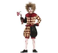FIESTAS GUIRCA Costume da Clown Horror per Bambini 10-12 Anni