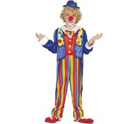FIESTAS GUIRCA Costume da Clown Smile per Bambino