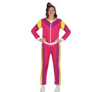 FIESTAS GUIRCA Costume da Costume Rosa Ginnasta Anni 80 Adolescente - Vestito con Costume Anni 90 per Ragazze