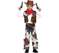 FIESTAS GUIRCA Costume da Cowboy per Bambino età 7-9 Anni