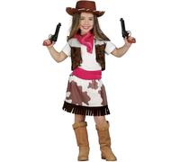 Fiestas Guirca Costume da cowgirl per bambina età 10-12 anni