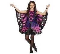 FIESTAS GUIRCA Costume da Farfalla Viola Bambina - Farfalla Monarca Rosa Costumi Infantili Bambina con Ali 10-12 Anni