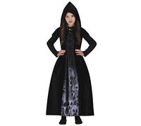 FIESTAS GUIRCA Costume da Fattucchiera di Spiriti - Strega Magia Nera- Costume Bambina Halloween 7-9 Anni