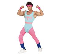 FIESTAS GUIRCA Costume Istruttore di Aerobica arrapato per Uomo