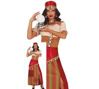 FIESTAS GUIRCA Costume da donna da cartomante enigmatico - Costume da zingara - Costumi di Halloween per Donne Taglia L