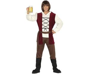 FIESTAS GUIRCA Costume da locandiere Uomo OSTE Medievale