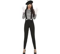 FIESTAS GUIRCA- Guirca Costume Adulto Mimo T/42-44, Multicolore, M/L, 79201