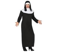 FIESTAS GUIRCA Costume impertinente da uomo da suora - Costume da uomo divertente - Costume da suora addio al nubilato, Costume da uomo, Taglia L